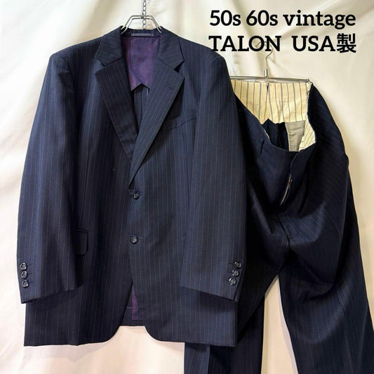 50s 60s vintage TALON USA made rockabilly thick suit