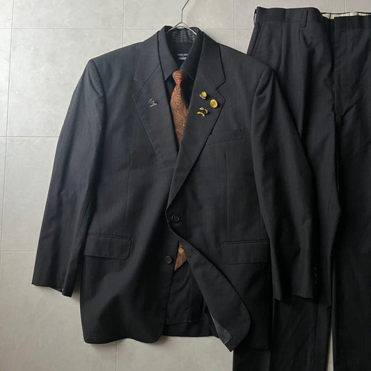 90s ✨GIANNI VERSACE double suit shirt pins 5 piece set