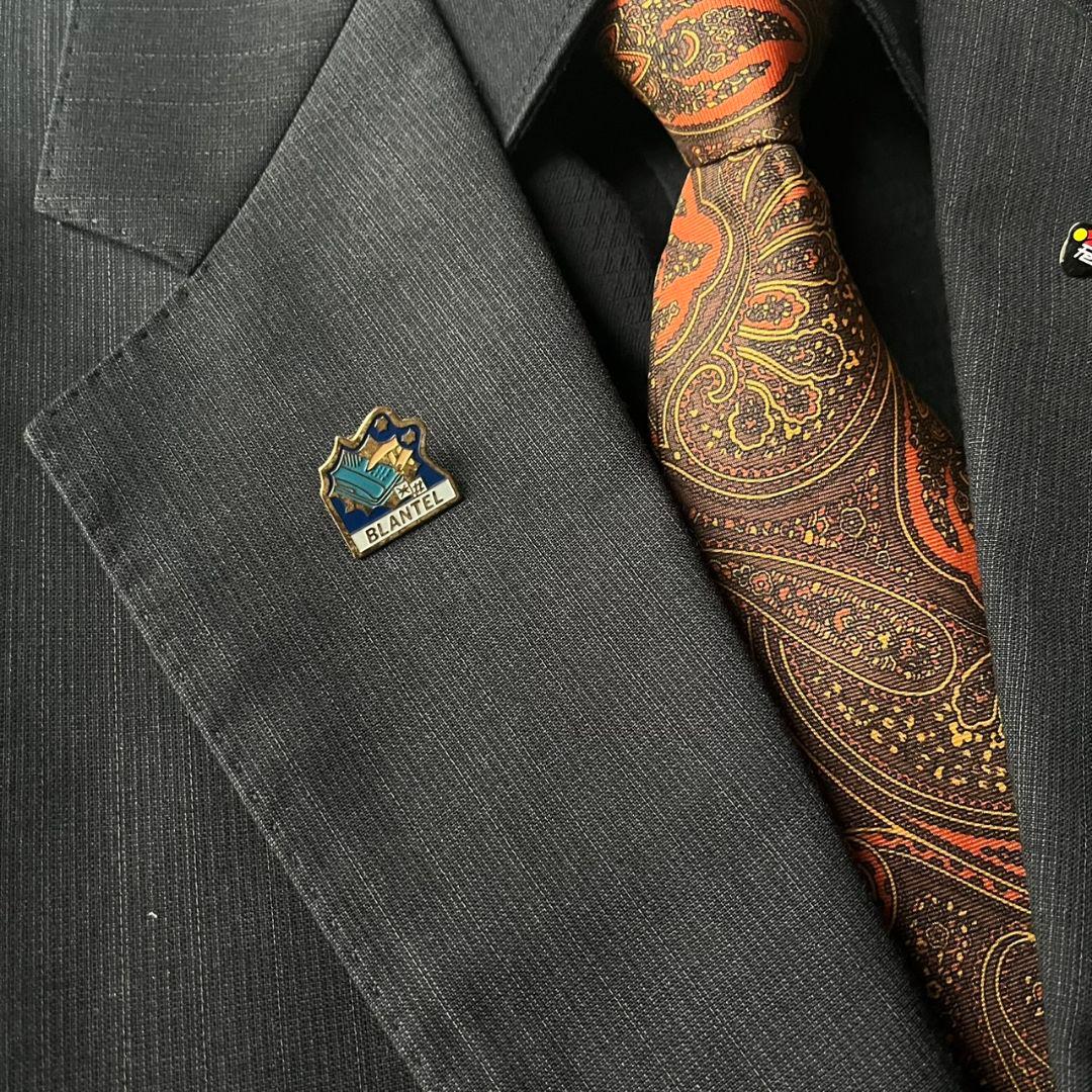 90s ✨GIANNI VERSACE double suit shirt pins 5 piece set