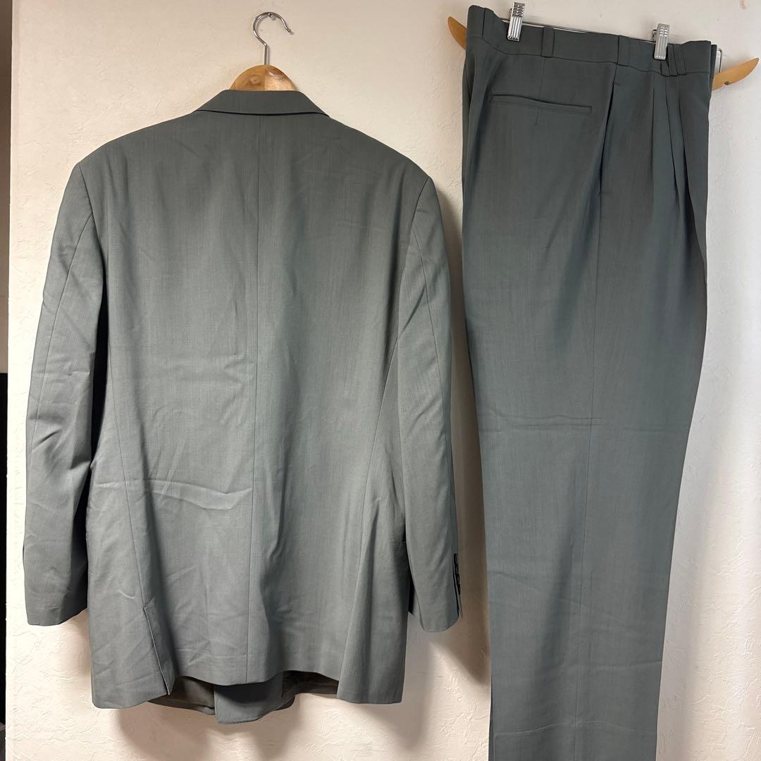 Good Condition Y2K Made in France Vintage Suit Setup Double XL Khaki