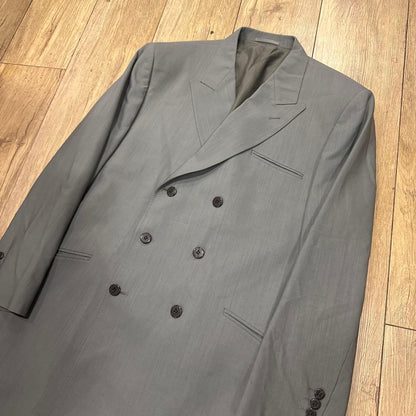 Good Condition Y2K Made in France Vintage Suit Setup Double XL Khaki