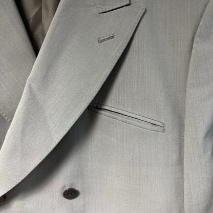 Good Condition Y2K Made in France Vintage Suit Setup Double XL Khaki