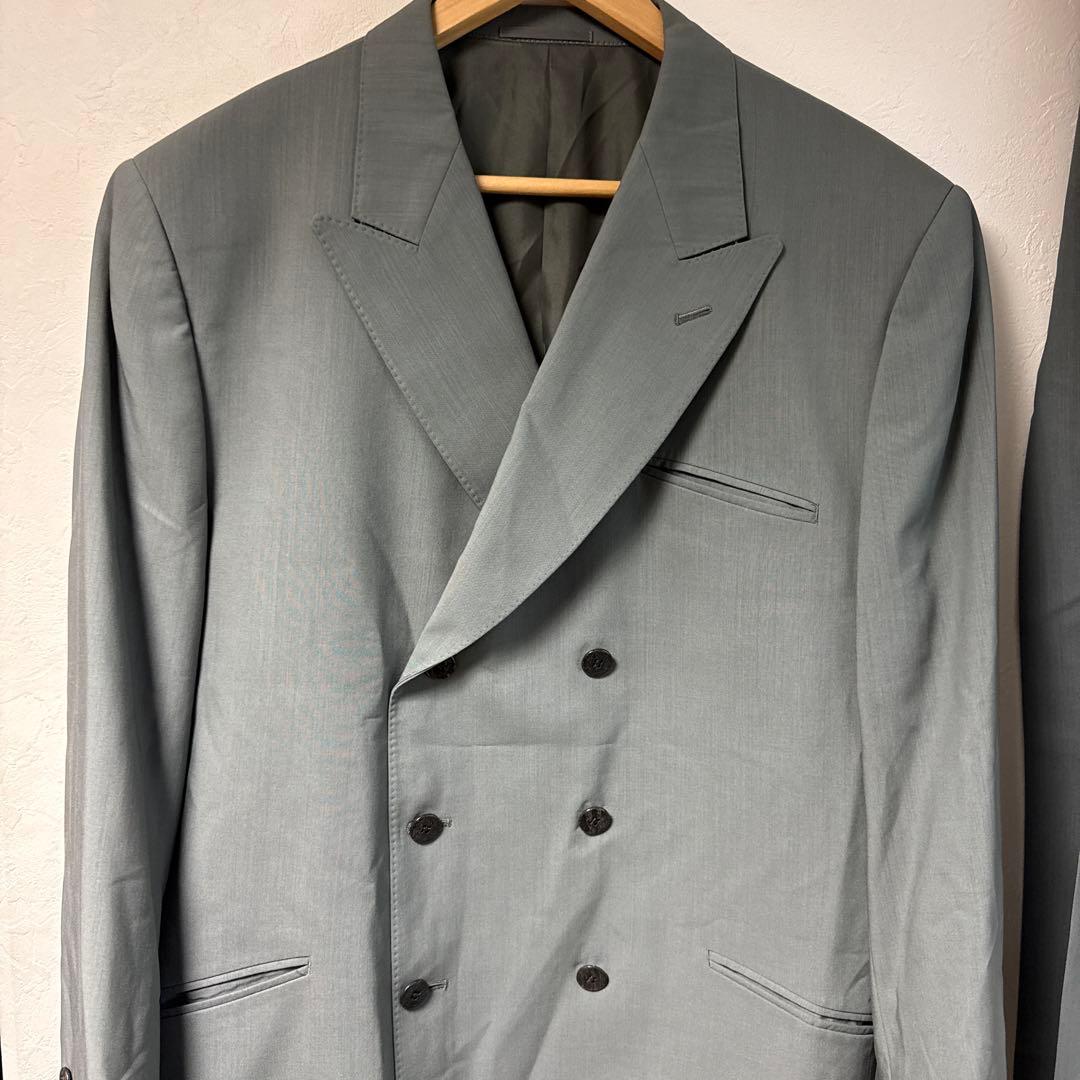 Good Condition Y2K Made in France Vintage Suit Setup Double XL Khaki