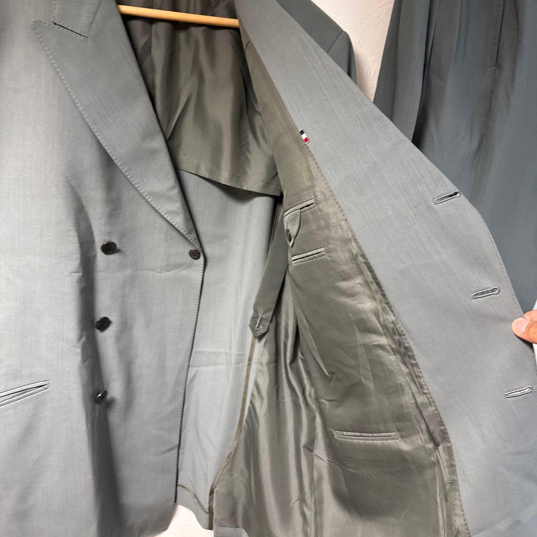 Good Condition Y2K Made in France Vintage Suit Setup Double XL Khaki