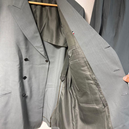 Good Condition Y2K Made in France Vintage Suit Setup Double XL Khaki