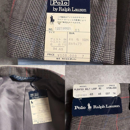 Dead Stock Flasher 90s Polo Ralph Lauren Setup 5 Pieces