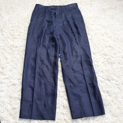 [Rare] Christian Dior Linen Setup Double Button Hemp