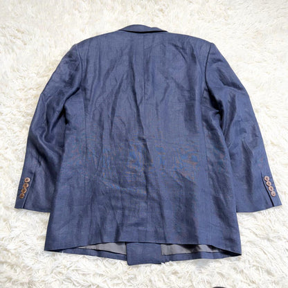 [Rare] Christian Dior Linen Setup Double Button Hemp