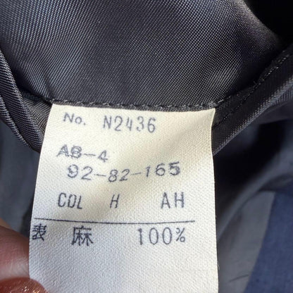 [Rare] Christian Dior Linen Setup Double Button Hemp
