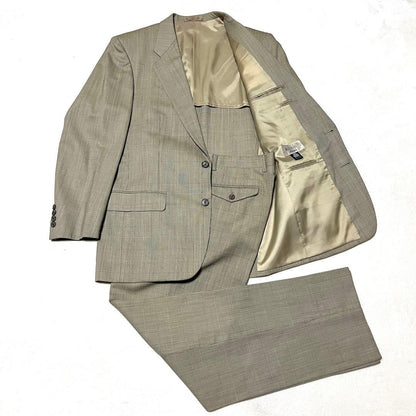 In translation 90s Men's suit 92YA6 Greige Vintage Made in Japan