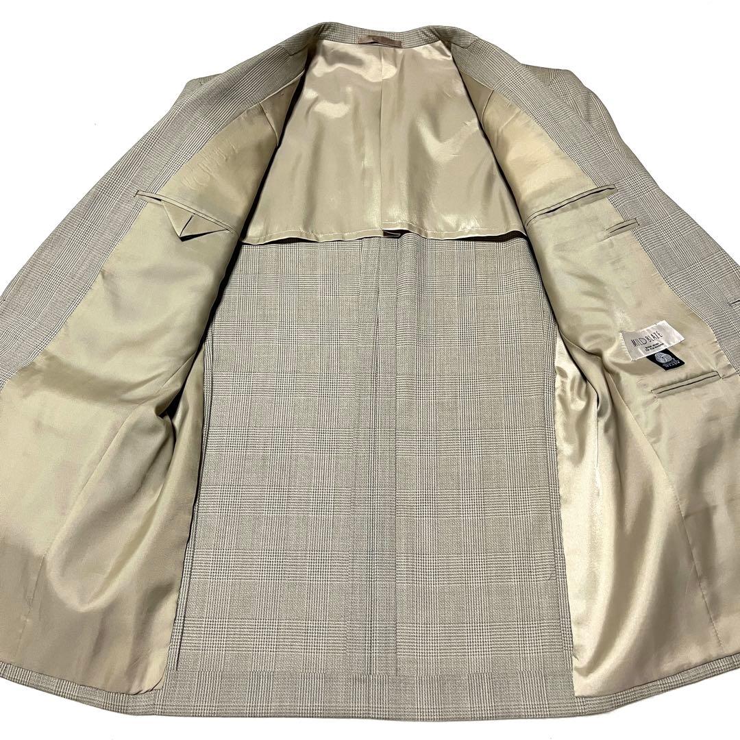 In translation 90s Men's suit 92YA6 Greige Vintage Made in Japan