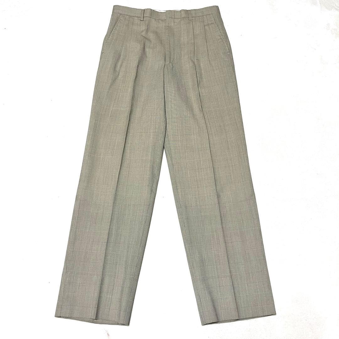In translation 90s Men's suit 92YA6 Greige Vintage Made in Japan