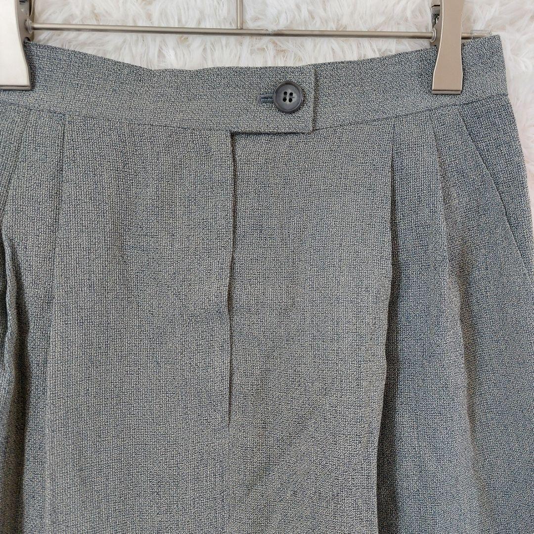 Brand new★Vintage style setup skirt suit retro gray 40