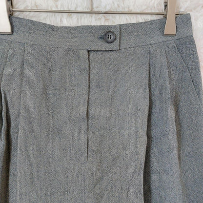 Brand new★Vintage style setup skirt suit retro gray 40