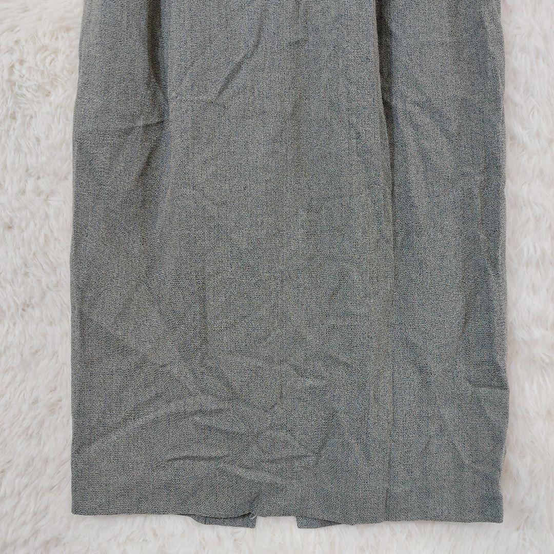 Brand new★Vintage style setup skirt suit retro gray 40