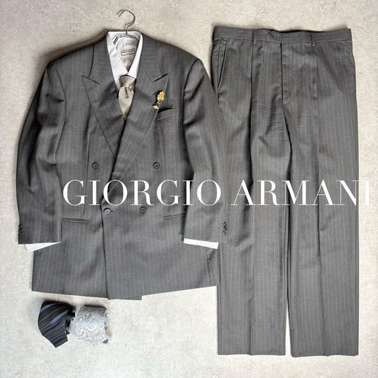 Armani Collezzoni double-breasted suit set 5-piece set