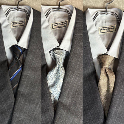 Armani Collezzoni double-breasted suit set 5-piece set