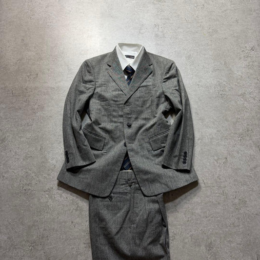 Men's Vintage Setup Suit, One-of-a-kind, M size equivalent, Tweed style