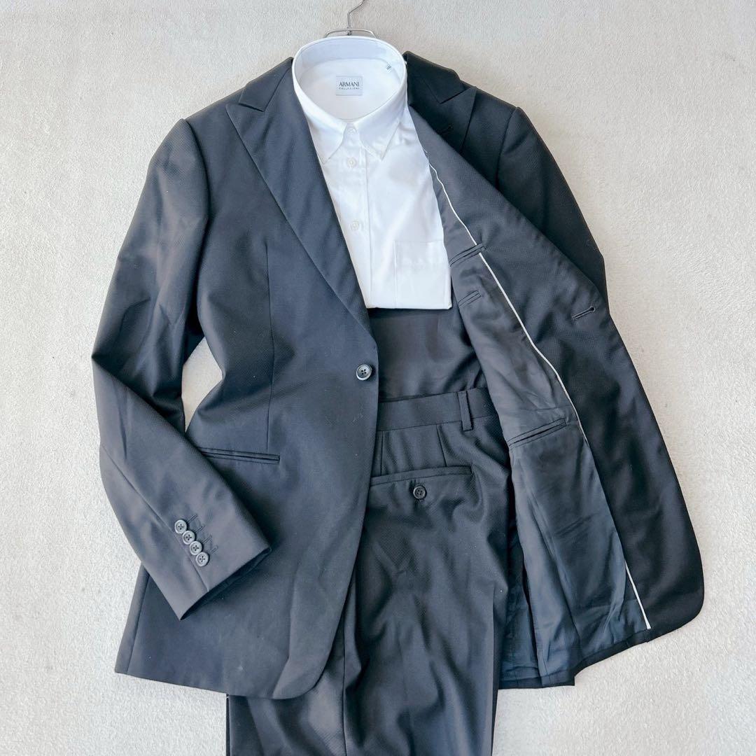ARMANI COLLEZIONI Suit Setup Single Black 46