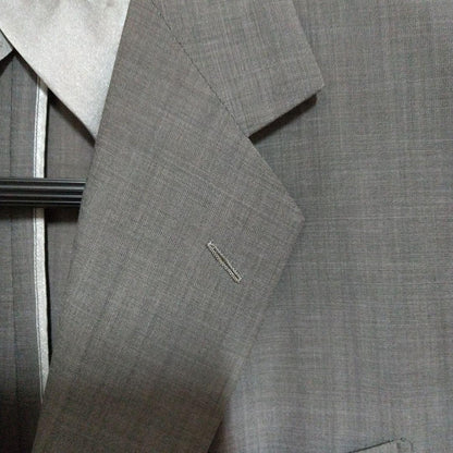 Custom suit light gray