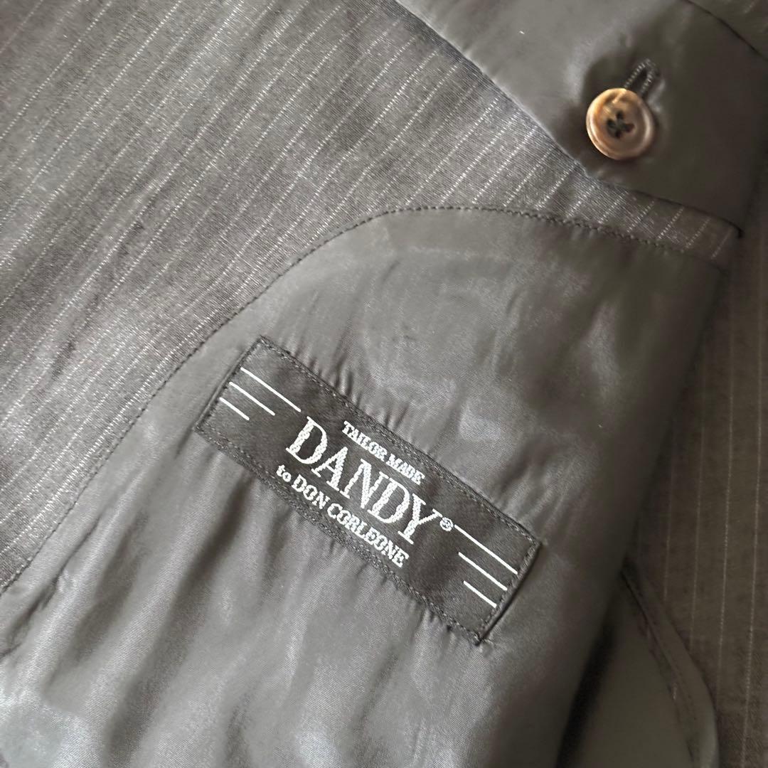 [Italian Fabric] Summer Double Suit Setup Striped Large Unlined