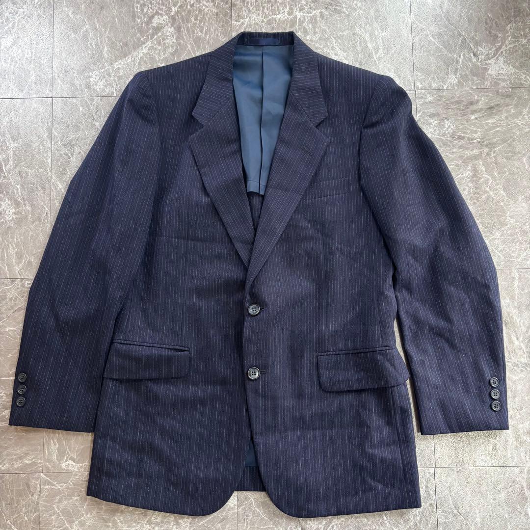 Rue Royale Custom Suit Setup Pinstripe Navy Men's