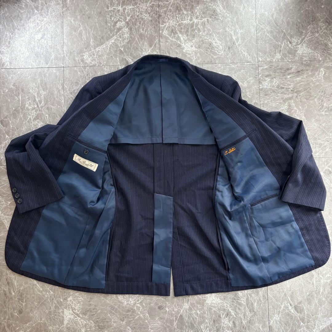 Rue Royale Custom Suit Setup Pinstripe Navy Men's