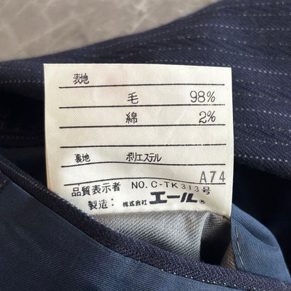 Rue Royale Custom Suit Setup Pinstripe Navy Men's