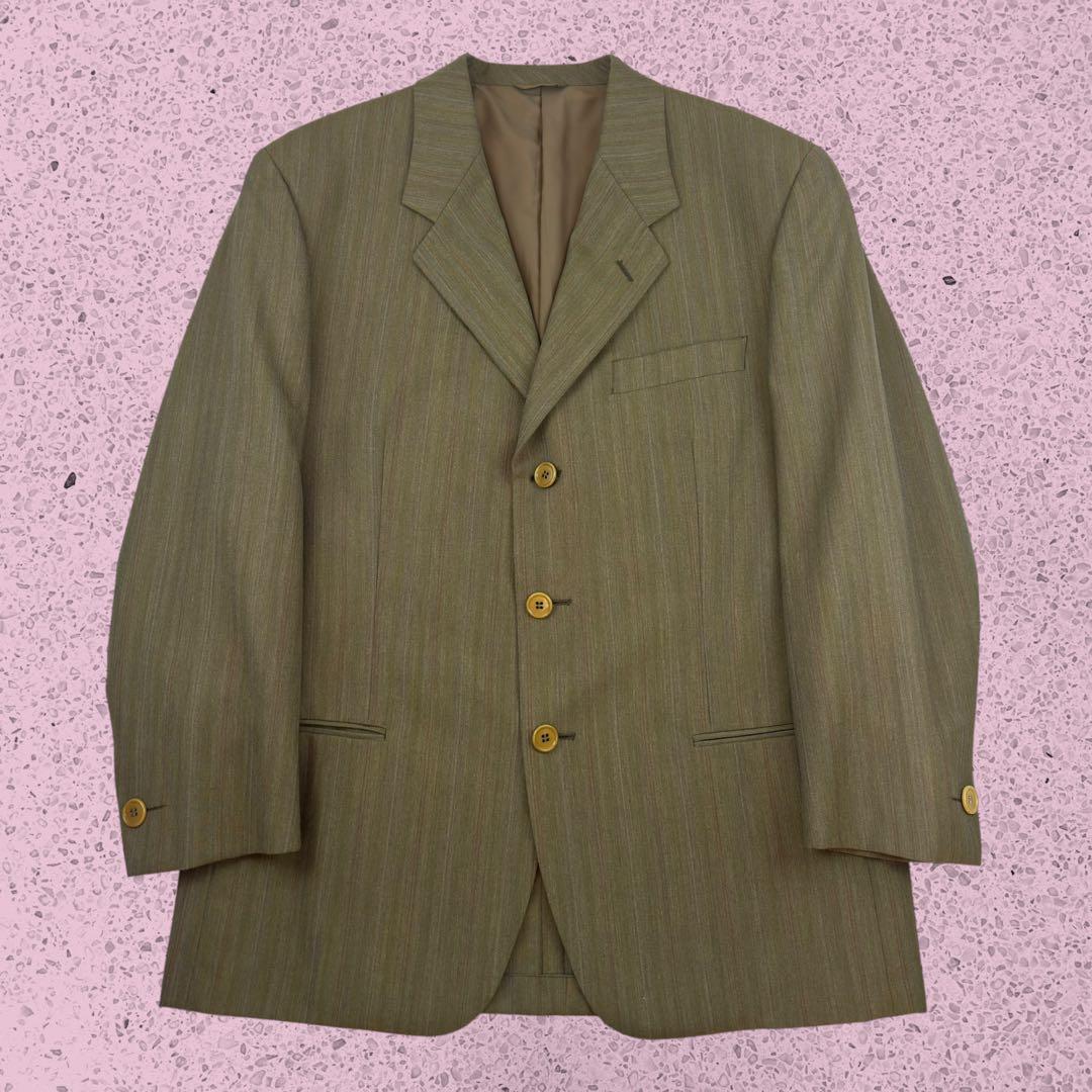 90s Romeo Gigli 2 piece suit 44 archive