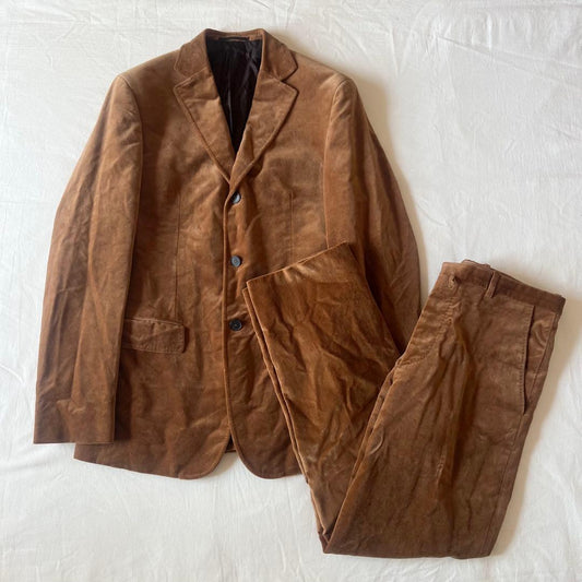 [Luxury] JIL SANDER Velor Setup Suit Taylor Made Rare