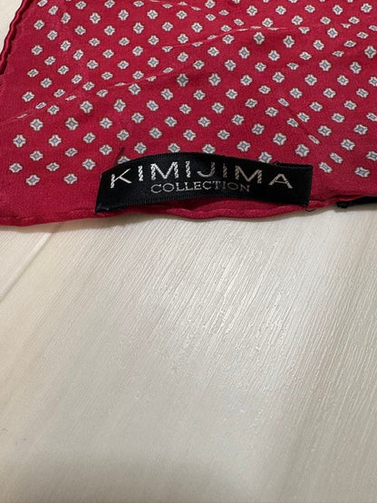 Luxury KIMIJIMA COLLECTION Silk Pocket Square Scarf