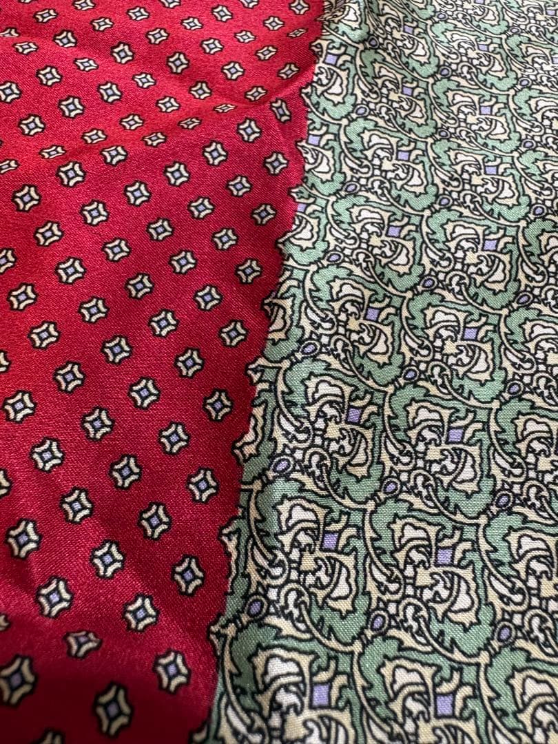 Luxury KIMIJIMA COLLECTION Silk Pocket Square Scarf