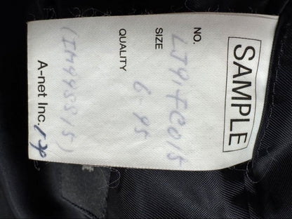 im product black suit jacket size 6-95