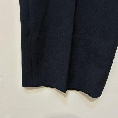 [Home wash] Slacks pants center press office navy L