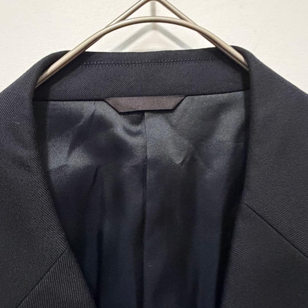[Durban] Tailored jacket suit wool made in Japan navy L