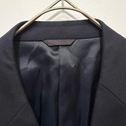 [Durban] Tailored jacket suit wool made in Japan navy L
