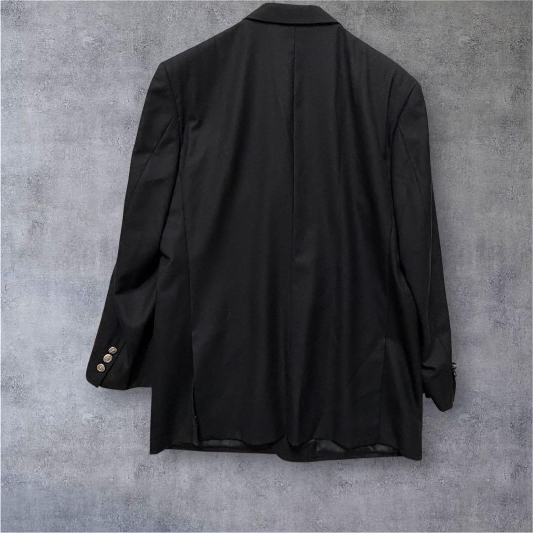 [Durban] Tailored jacket suit wool made in Japan navy L