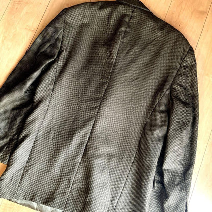 TALLIA UOMO Tailored Jacket Check Pattern Jacket Herringbone