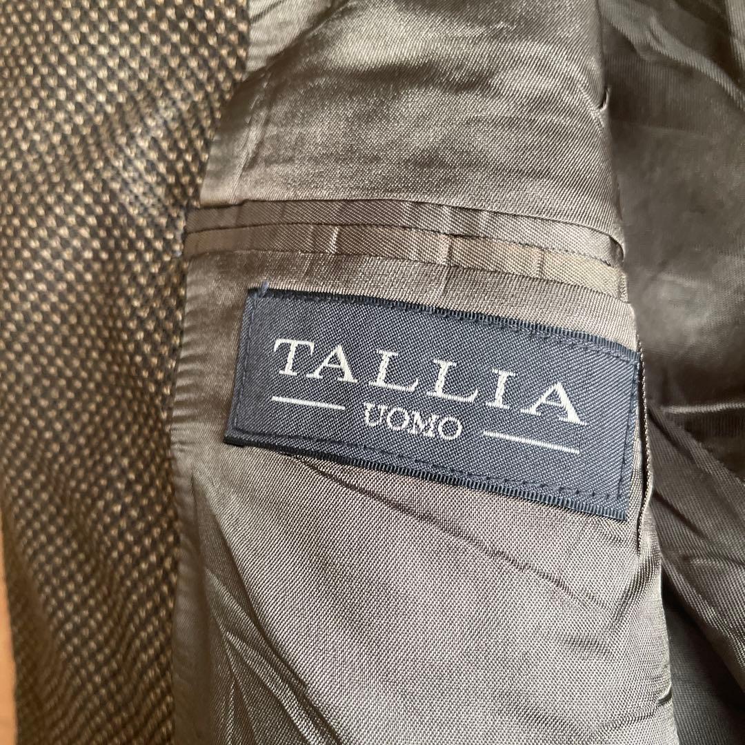 TALLIA UOMO Tailored Jacket Check Pattern Jacket Herringbone