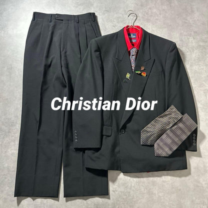 [NA] Black setup × Christian Dior tie