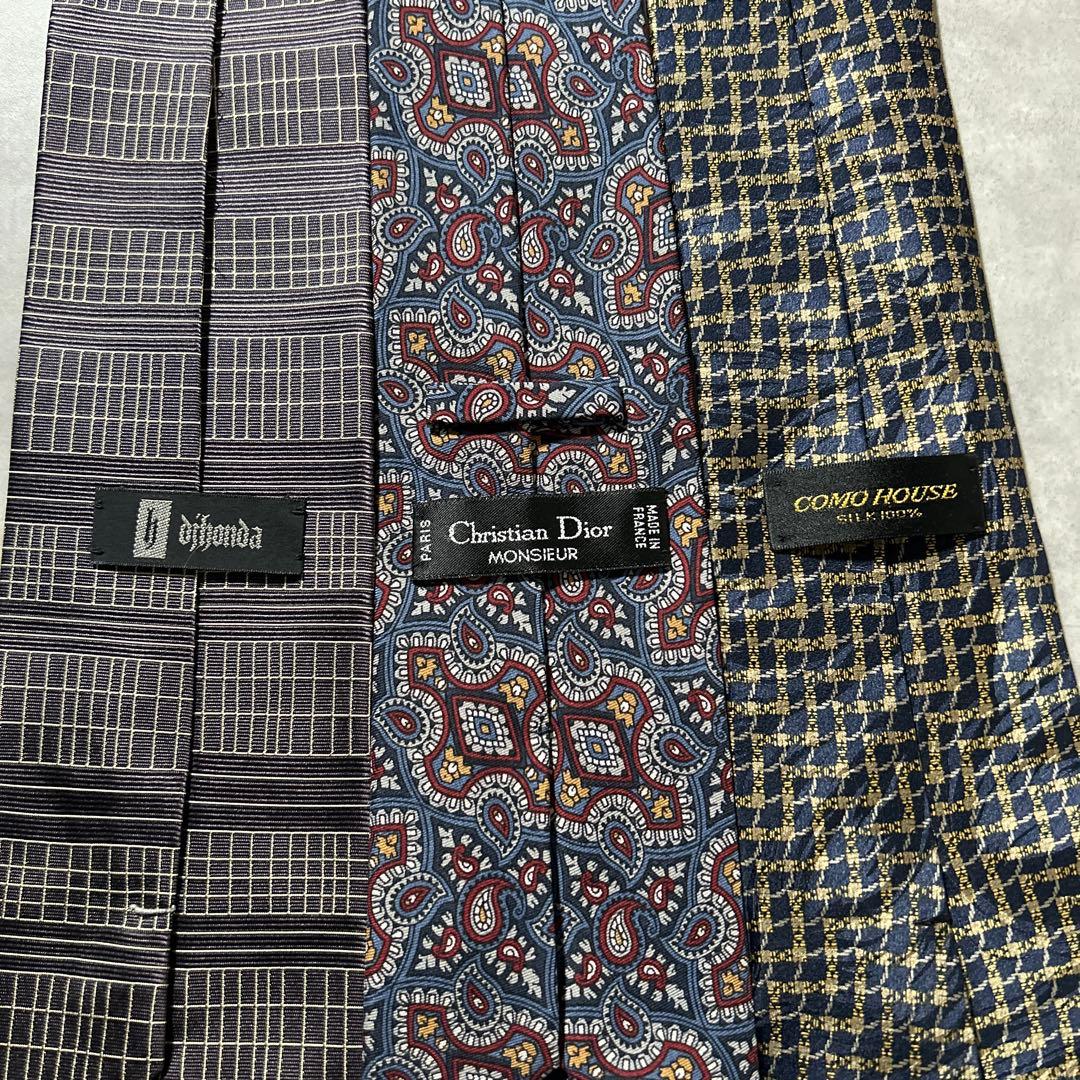 [NA] Black setup × Christian Dior tie