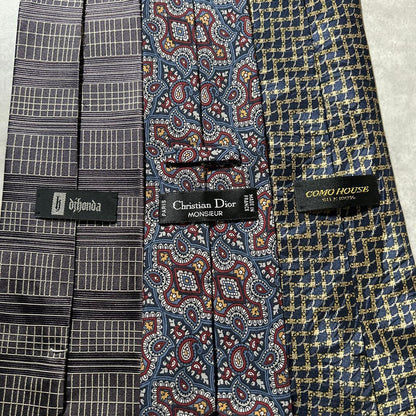 [NA] Black setup × Christian Dior tie