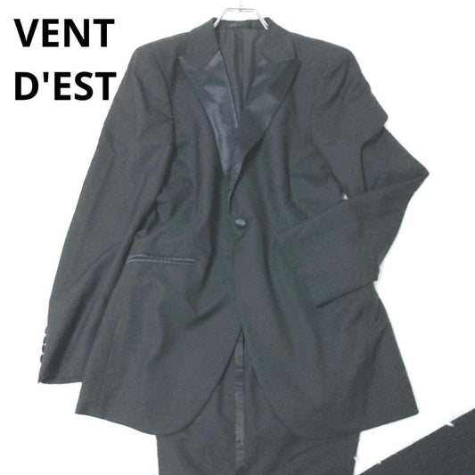 Vandest Men's Pant Suit Setup Jacket Pants Black