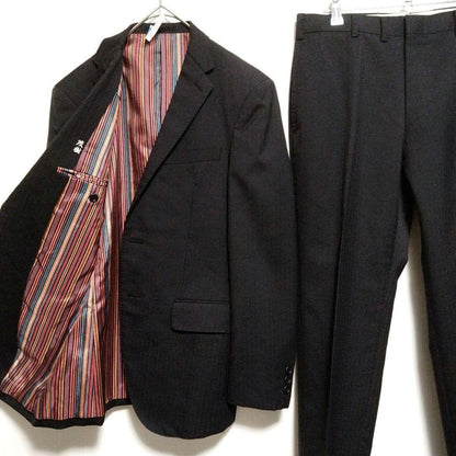 Onward Kashiyama Suit Setup Lining Flashy Stripe Red Blue M Size