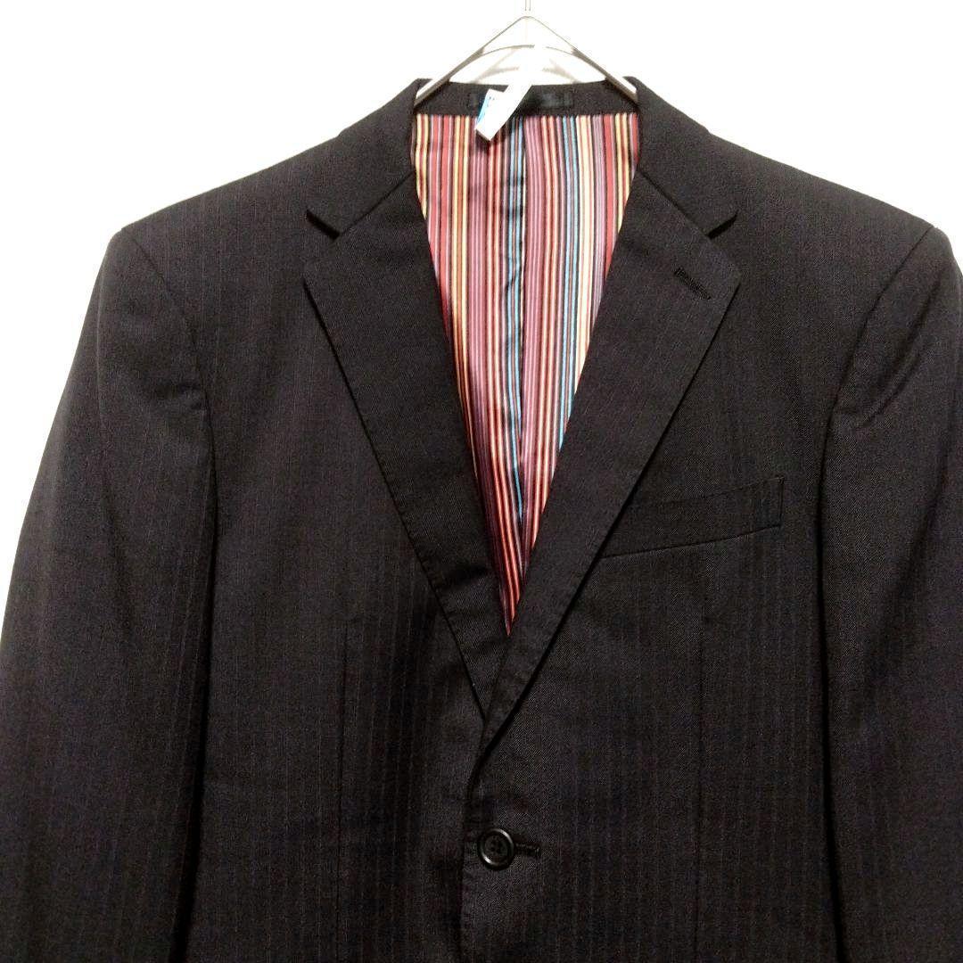 Onward Kashiyama Suit Setup Lining Flashy Stripe Red Blue M Size