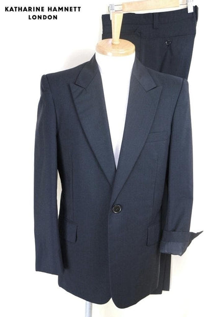 Super beautiful product made in Japan Katharine Hamnett London black formal suit S black