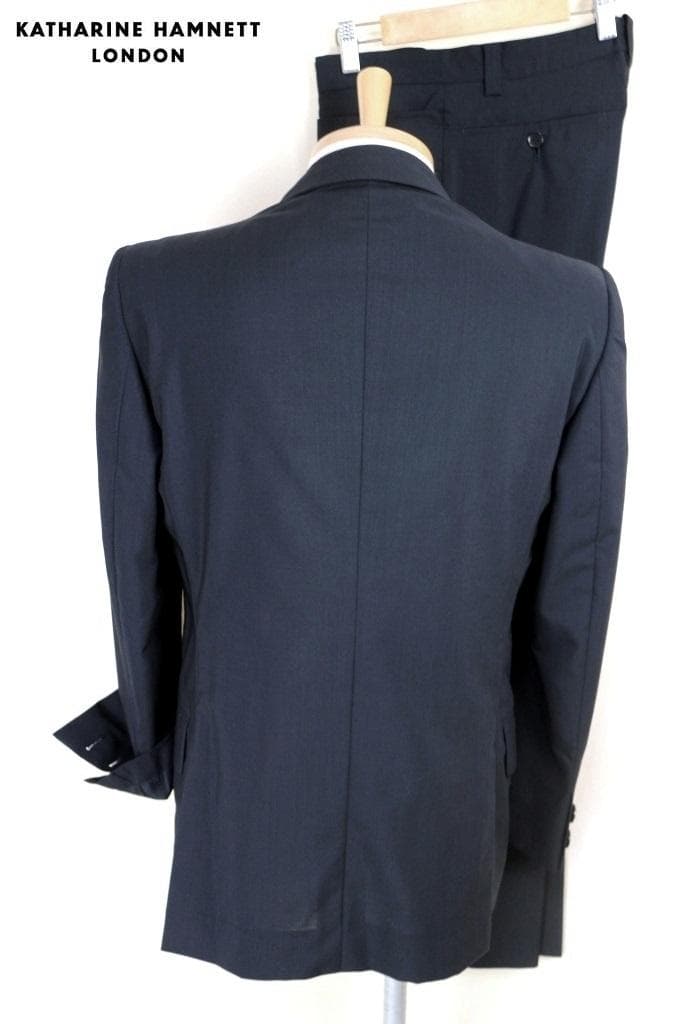 Super beautiful product made in Japan Katharine Hamnett London black formal suit S black