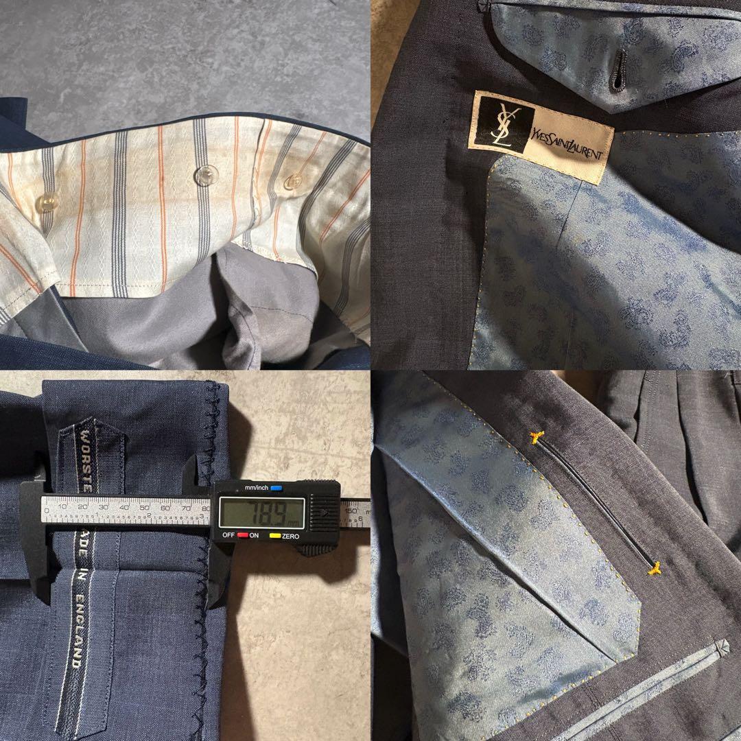 Yves Saint Laurent 90s Setup Suit Tie 3 Pins 3 Archive