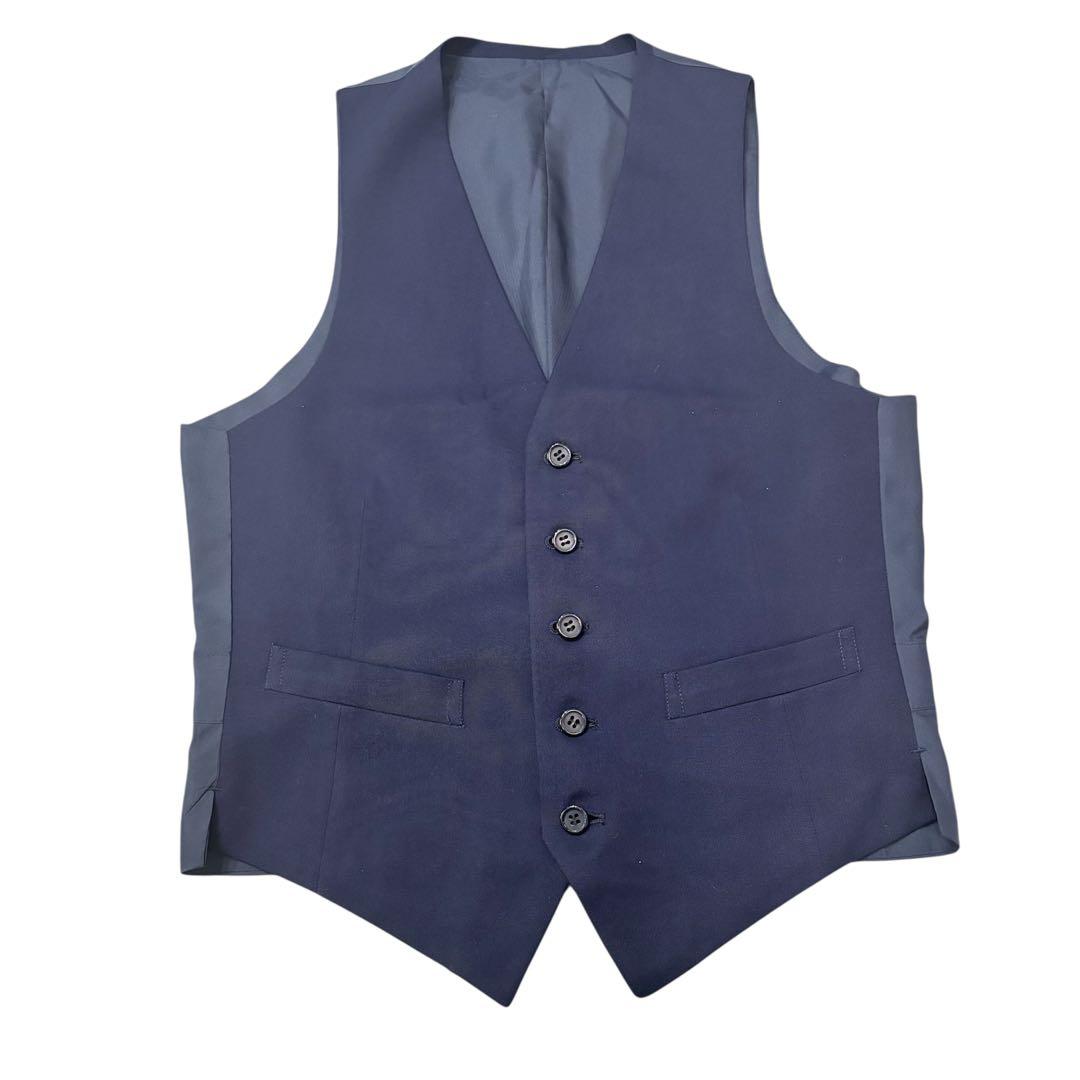 Suit Setup Three Piece Vintage Navy Y5 170