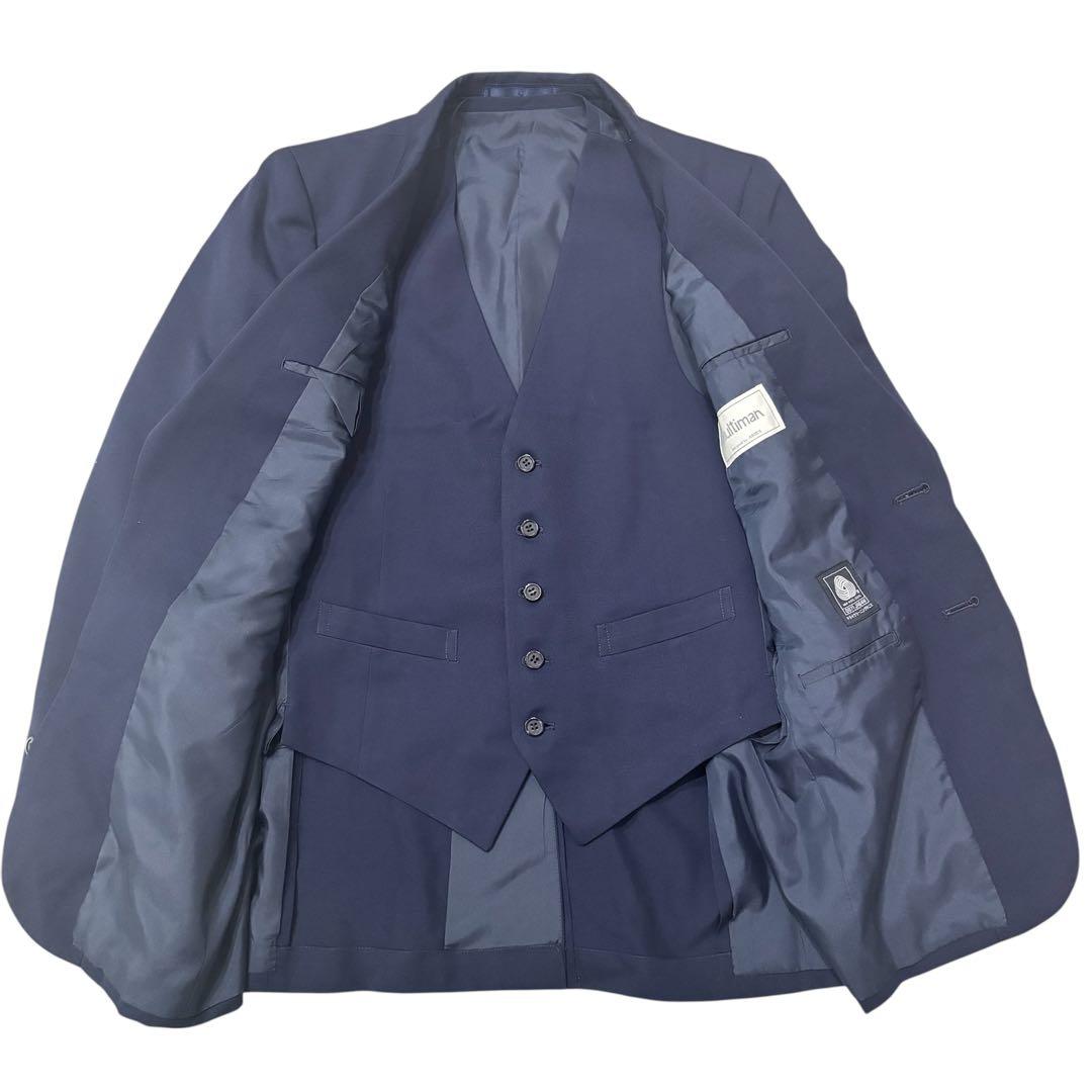 Suit Setup Three Piece Vintage Navy Y5 170